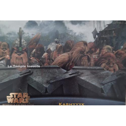 Carte Star Wars Revenge Of The Sith Topps : Kashyyyk #75