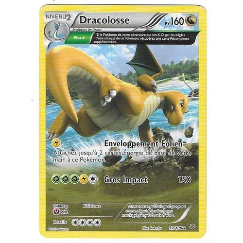 Dracolosse 52/108 - 160pv - Ciel Rugissant - Rare Carte Française "Full Art"