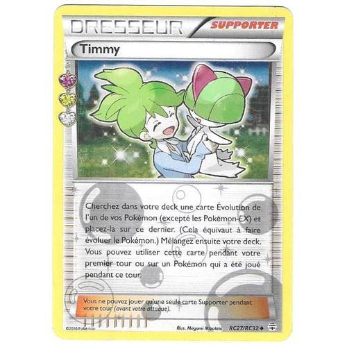 Timmy Rc27/Rc32 - Xy : Generations / Radiant Collection - Carte Holo Pokemon Dresseur / Supporter