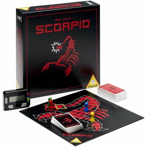 Piatnik Jeu De Stratégie Scorpio Société Scorpion Rouge Boite Jeux