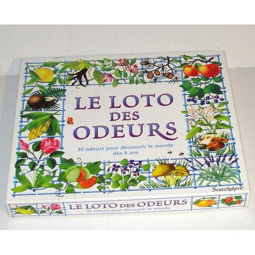 Le Loto Des Odeurs Sentosphere Vintage 1988 - 30 Odeurs Pour Decouvrir Le Monde Des 5 Ans