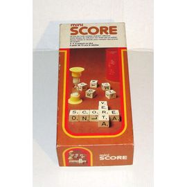 Mini Score Le Jeu De Lettres Edmond Dujardin