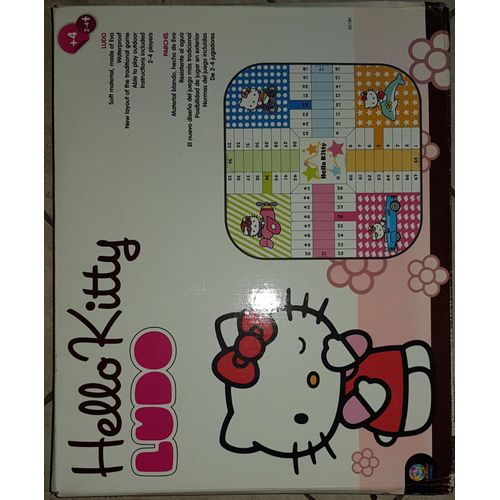 Hello Kitty / Nouvelle Version Geante Du Jeu Des Petits Chevaux / Pour L'interieur Ou L'exterieur