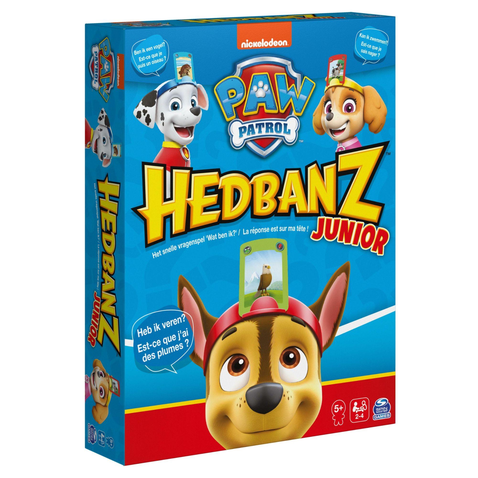 PAW Patrol Jeu de devinettes Hedbanz Junior Pat' Patrouille pour