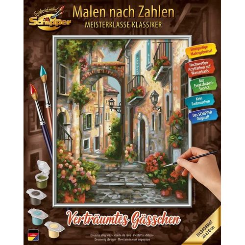 Schipper Peinture Par Numéros - Dreamy Alley - Hobby Kit