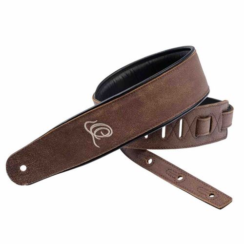 Ortega Osar-7 - Sangle En Cuir Série Artist - Sand Blasted Rock