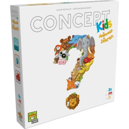 Repos Production Concept Kids Animals Board Game Apprentissage