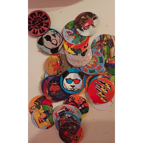 Lot De 10 Pogs Et Un Kini Authentics