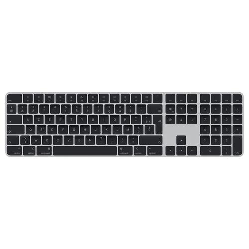Apple Magic Keyboard with Touch ID and Numeric Keypad - Clavier - Bluetooth, USB-C - AZERTY - Français - clés noires