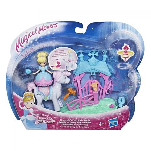 Hasbro Disney Princesses - Mouvement Magique Mini Poupee Et Vehicule Cendrillon