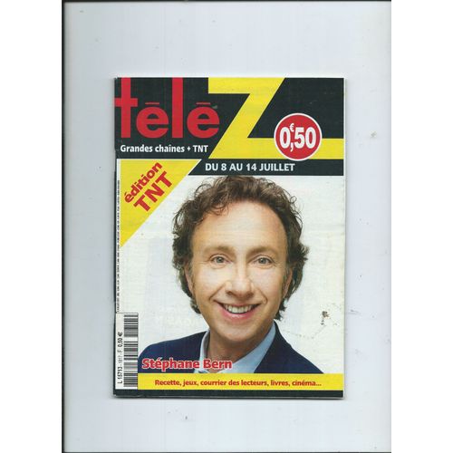 Télé Z /08/07/2017 Sétphane Bern, Lio, Pierre Bellemare, Claude Brasseur, Roschdy Zem, Audrey Toutou, Jamel Debouzze, Céline Dion