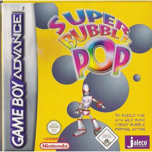 Super Bubble Pop Game Boy Advance