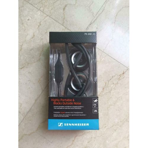 Sennheiser PX 200 II Casque CONTROL VOLUME stéréo arceau HAUT pliable EAC