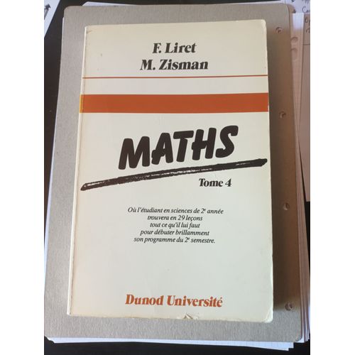 Maths Tome 4