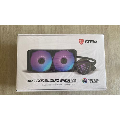 WATERCOOLING MSI MAG CORELIQUID 240R V2 - 240 mm