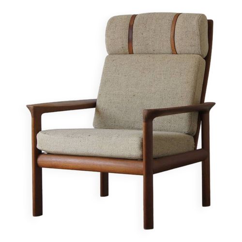 Fauteuil Lounge En Teck Par Sven Ellekaer Pour Komfort Danemark Annes 1960 Bois