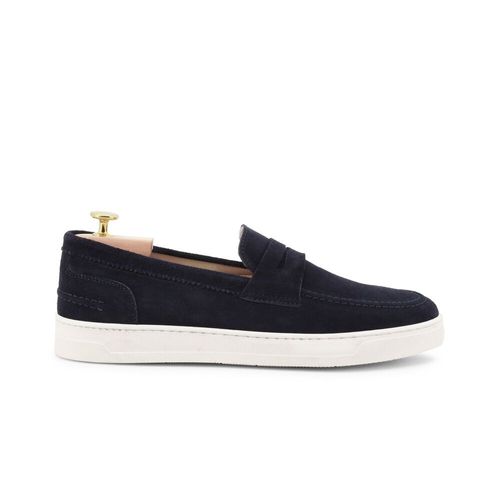 Chaussures Duca Di Morrone Enea Teus Suede Blue