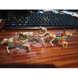 Lot 3 Chevaux No Starlux Clairet Autres Compatible Starlux