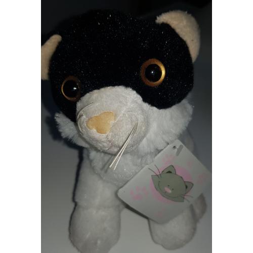 Peluche Doudou / Planet Pluch/ Adorable Chaton/ Peluche/ 15 Cm / Des 10 Mois/ Lavable 30 Degrés