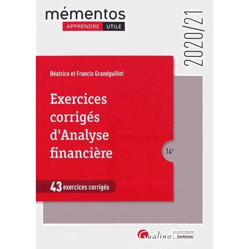 Exercices Corrigés D'analyse Financière