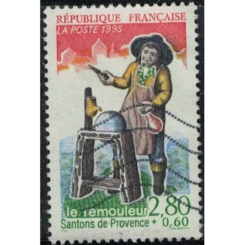 France 1995 Oblitéré Used Le Remouleur Santons De Provence Y&t Fr 2980 Su