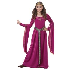 Deguisement princesse medievale velours rose fille Taille XL 12 14 ans 155 cm Rakuten