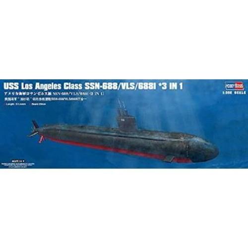 Maquette Sous-Marin : Uss Los Angeles Class Ssn-688/Vls/688i : 3 En 1-Hobby Boss