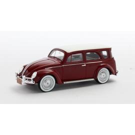 12 cm rückziehfunktion Volkswagen Publicitaire modèle neuf dans sa boîte Welly VW coccinelle beetle rouge 1:32 