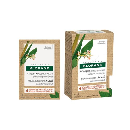 Klorane Masque Poudre Traitant Galanga 8x3g 