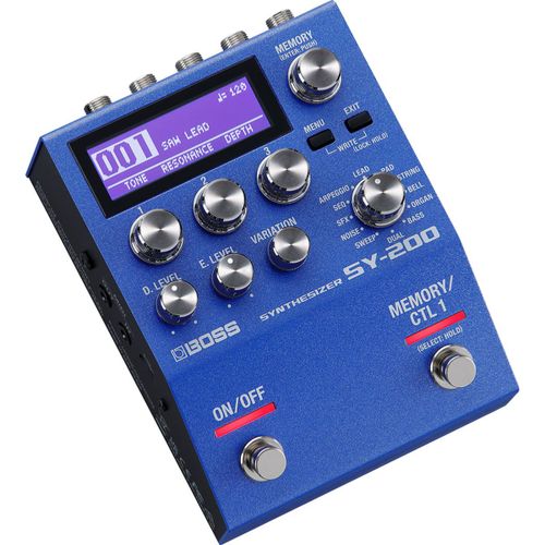 Boss Sy-200 - Pédale D'effet Synthétiseur