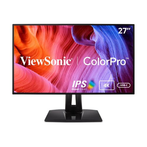 ViewSonic VP2768a-4K - Écran LED - 1 ports - 27" - 3840 x 2160 4K UHD (2160p) @ 60 Hz - IPS - 350 cd/m² - 1300:1 - 6 ms - 2xHDMI, DisplayPort, USB-C