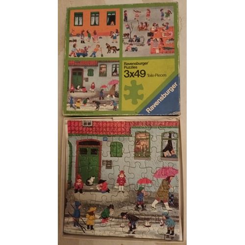 Puzzle 3x49 Pièces Ravensburger Ancien (Réf 62357495)