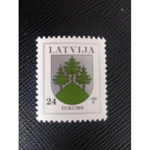 Timbre Lettonie Yt 362 Armoiries Des Villes Et Municipalités Lettones Tukums 1995 ( 170706 )