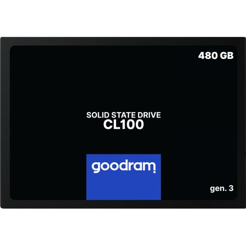 Goodram Cl100 Gen.3 2.5" 480 Go Série Ata Iii 3d Tlc Nand