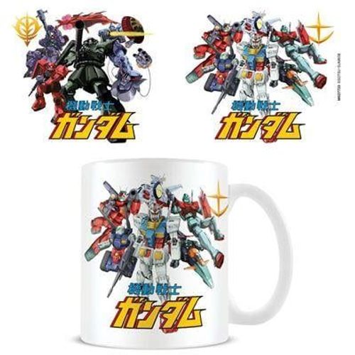 Mobile Suit Gundam - Mug Mech Mash Up 315ml