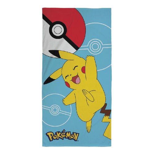 Pokemon Serviette De Bain Pikachu 70 X 140 Cm