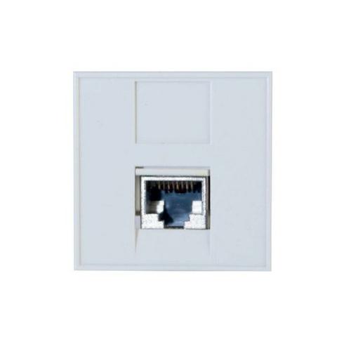 Dexlan 1 Port Rj45 Cat.6 Stp Face Plate