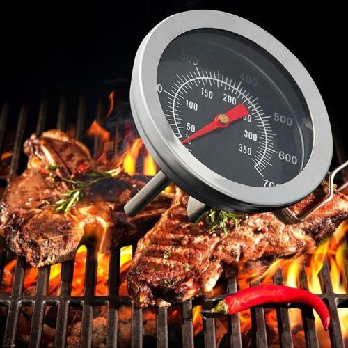 Thermomètre à BBQ en acier inoxydable