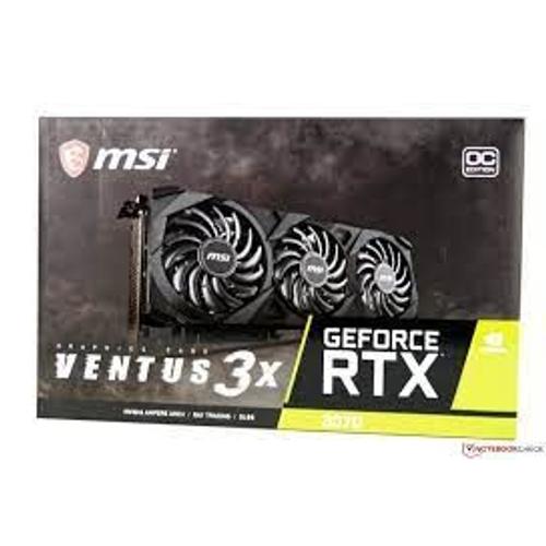 GeForce MSI RTX 3070 Ventus 3X OC