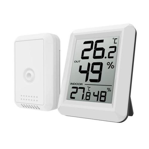 Thermomètre Intérieur et Extérieur - Thermomètre Hygrometre