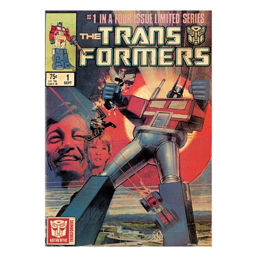 Transformers Lithographie 40th Anniversary Limited Edition 42 X 30 Cm