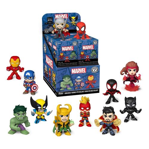 Marvel Présentoir Mystery Minis Figurines New Classics 5 Cm (12)