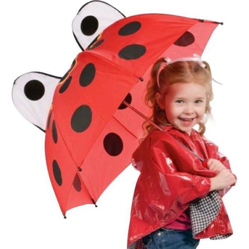 Parapluie Coccinelle Pour Enfant * Longueur : 60 Cm * Diamètre : 70 Cm * Poignée En Plastique Fonctions : Parapluie Contenu : ...