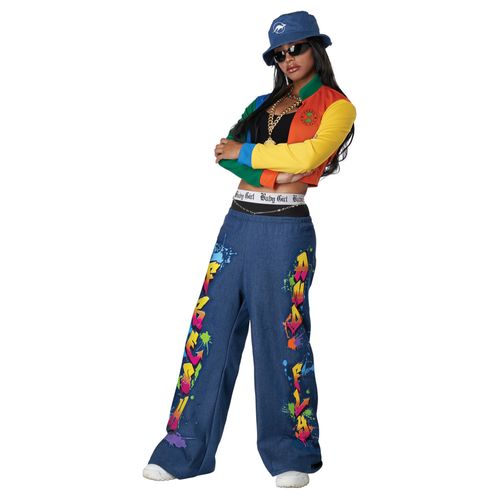 Déguisement Hip Hop Années 90 Femme - Taille: L (42/44)