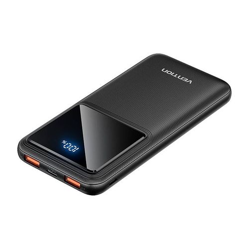 Powerbank, Vention, Fhkb0, 10000mah, Micro-Usb, Usb-C, 2xusb-A, 22.5w