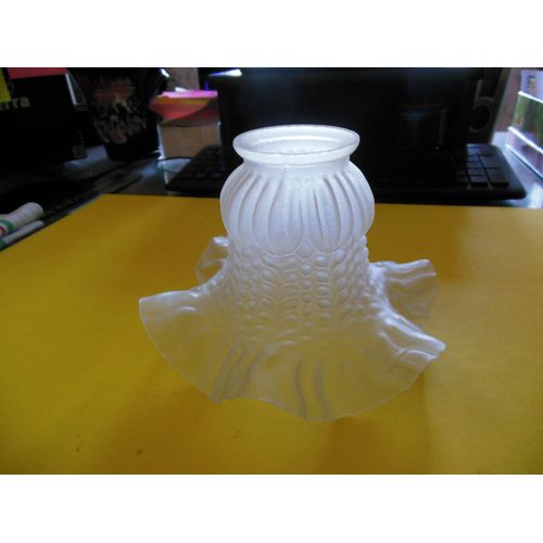 Globe Bleu Diam. 5.5 Cm Motif Fleur