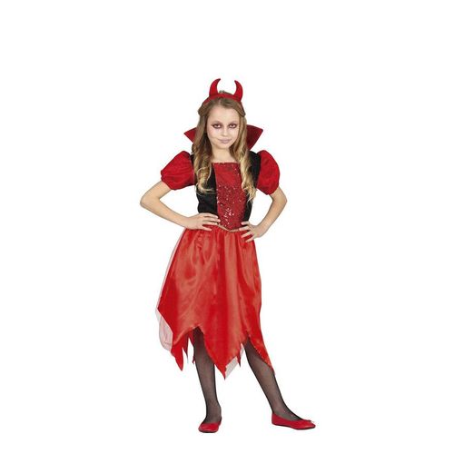 Déguisement Petit Diable Avec Robe Fille