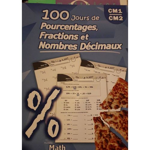 100 Jours De Pourcentages, Fractions Et Nombres Décimaux 