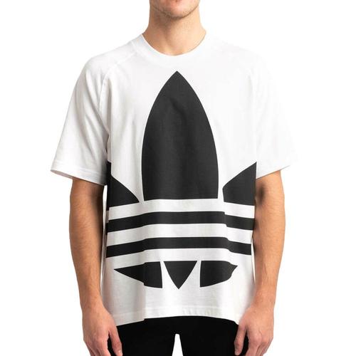 T-shirt Blanc/Noir Homme Adidas Bg Trefoil