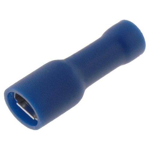 Connecteur Plat 4.8mm 0.8mm Femelle 1.5÷2.5mm2 Serrage Bleu X10